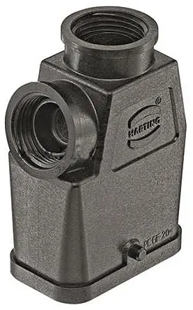 Carcasa para conector industrial HARTING serie Han-Compact tamaño 8, con rosca M20 | 19120080425