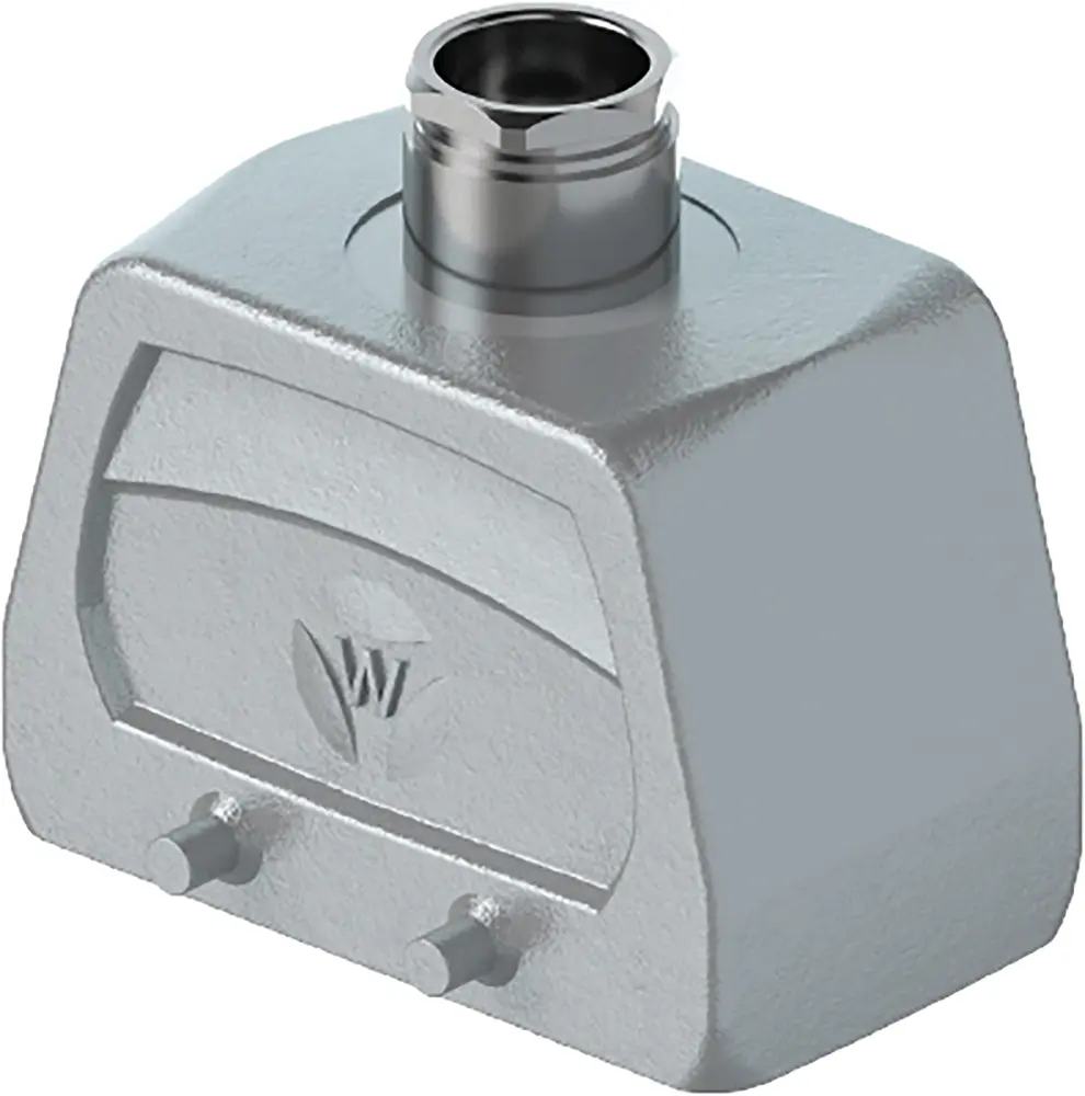 Base para conector industrial con entrada superior Wieland serie Hood BAS GOT GC, con rosca M20, para utilizar con | 70.35...