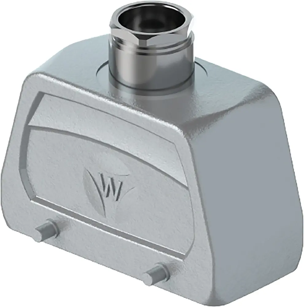 Base para conector industrial con entrada superior Wieland serie Hood BAS GOT GC, con rosca M25, para utilizar con | 70.35...
