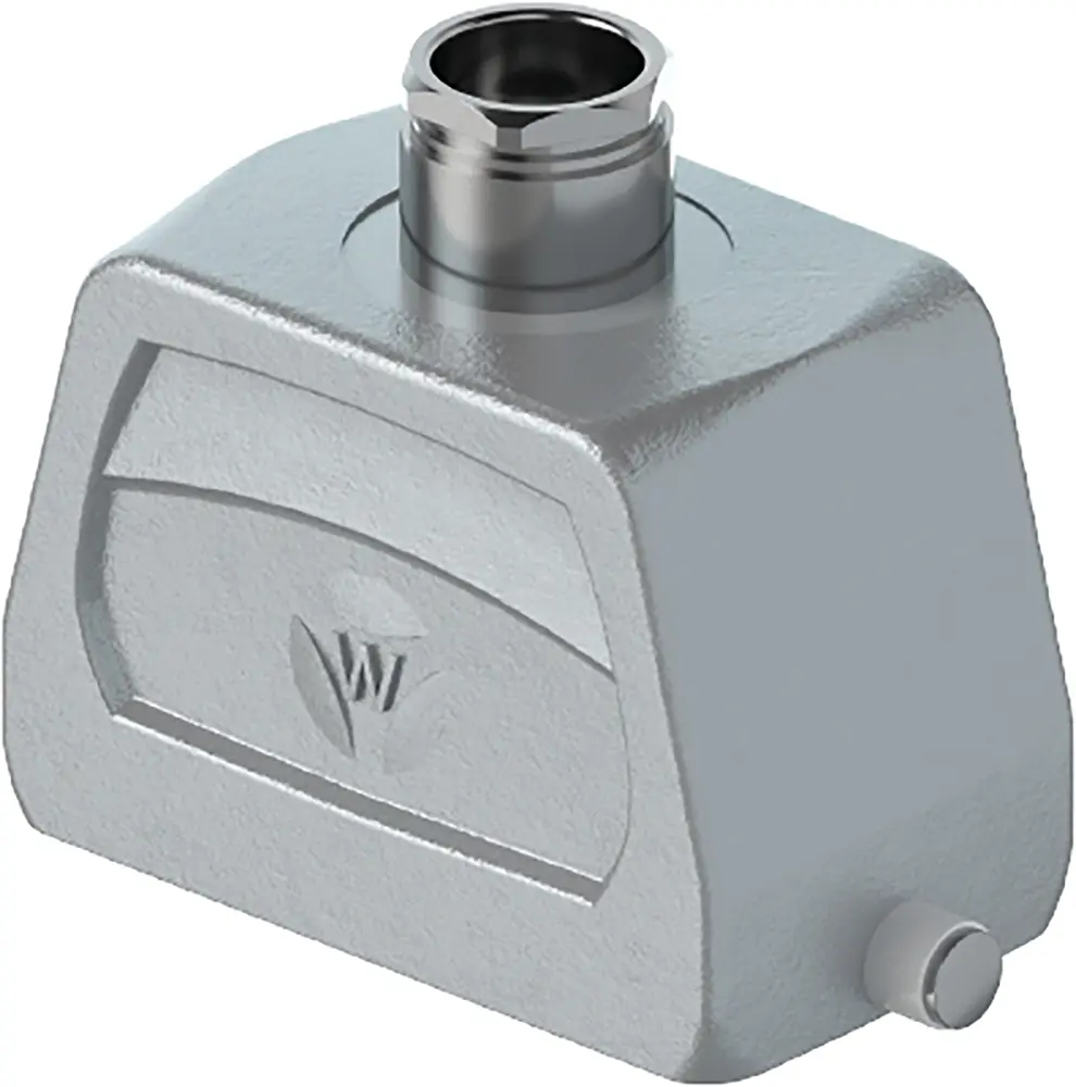 Base para conector industrial con entrada superior Wieland serie Hood BAS GOT GI, con rosca M20, para utilizar con | 70.35...