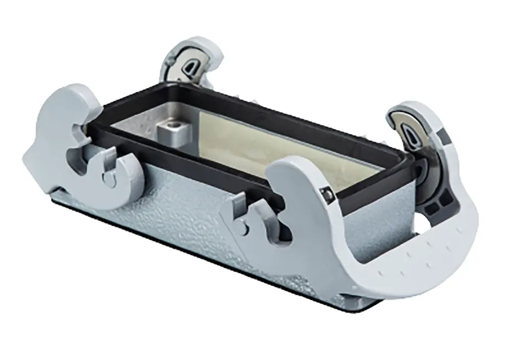 Base para conector industrial Wieland serie Bottom BAS GUT GA, para utilizar con Conector de alimentación de altas | 70.3...