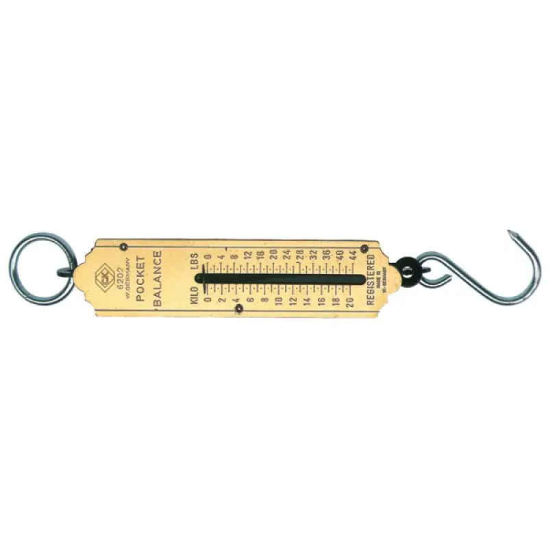 Balanza de muelle de 20kg / división 0,5 kg , con escala métrica No | T6202 044 CK