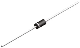 Diodo, SB120, Rectificador Schottky, 1A, 20V Barrera Schottky, DO-41, 2-Pines 500mV onsemi
