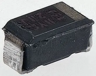 Diodo, SK110B R4, Rectificador Schottky, 1A, 100V Schottky, DO-214AA (SMB), 2-Pines Taiwan Semiconductor
