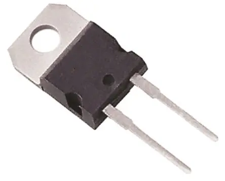 Diodo, MBR10100-E3/4W, Rectificador Schottky, 10A, 100V Barrera Schottky, TO-220AC, 2-Pines 800mV Vishay