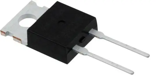 Diodo, MBR1645-E3/45, Rectificador Schottky, 16A, 45V Barrera Schottky, TO-220AC, 2-Pines Vishay