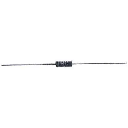 Diodo, SB150-E3/54, Rectificador Schottky, 1A, 50V Barrera Schottky, DO-204AL, 2-Pines 650mV Vishay