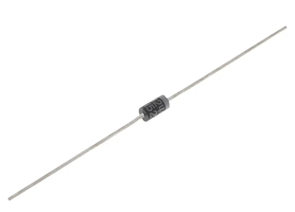 Diodo, SB240S-E3/54, Rectificador Schottky, 2A, 40V Barrera Schottky, DO-204AC, 2-Pines 500mV Vishay