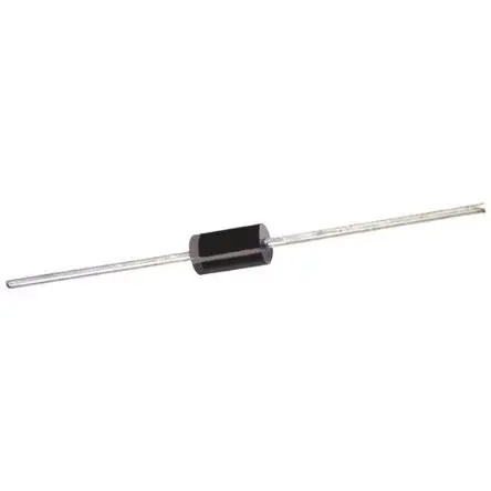 Diodo, SB530-E3/54, Rectificador Schottky, 5A, 30V Barrera Schottky, DO-201AD, 2-Pines 480mV Vishay