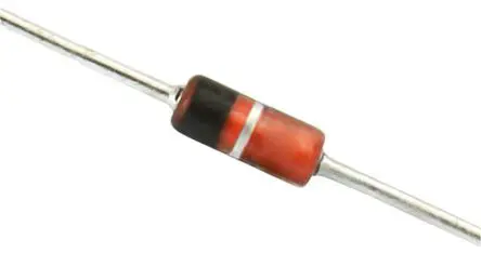 Diodo, SD101A-TR, Pequeñ señal, 30mA, 60V Schottky, DO-35, 2-Pines 1V Vishay