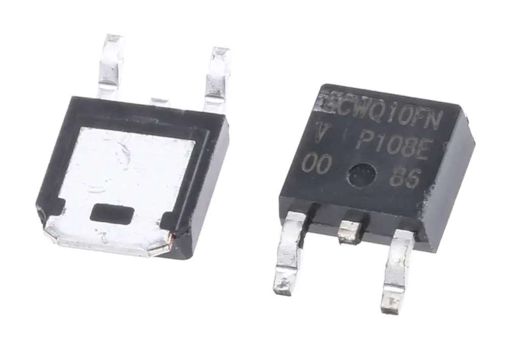 Diodo, VS-6CWQ10FN-M3, Rectificador Schottky, 7A, 100V Schottky, DPAK (TO-252), 3-Pines Vishay