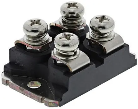 Diodo, VS-UFL230FA60, Rectificador de recuperación, 160A, 600V Conexión de silicio, 210ns, SOT-227, 4-Pines 1.66V Vishay