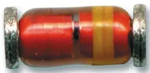 Nexperia 3.7 x 1.6 x 1.6mm Simple BZV55-C9V1,115 +200 °C 500 mW 500nA 15Ω -65 °C Montaje superficial 9.1V 1 MiniMELF 2