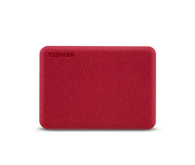 Disco Duro Externo Toshiba CANVIO ADVANCE Rojo 1 TB USB 3.2 Gen 1