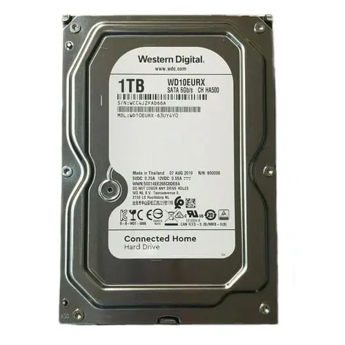 Disco Duro Western Digital 1TB WD10EURX - Almacenamiento Rápido y Confiable