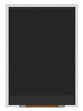 Display LCD color TFT táctil resistivo 4D Systems de 3.2plg, 240 x 320pixels, alim. 3,3 V, interfaz de CPU de 8, 16 bits ...