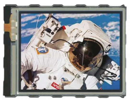 Display LCD color TFT táctil resistivo Display Visions de 3.2plg, 320 x 240pixels, QVGA, alim. 3,3 → 5 V dc, | EA EDIPT...