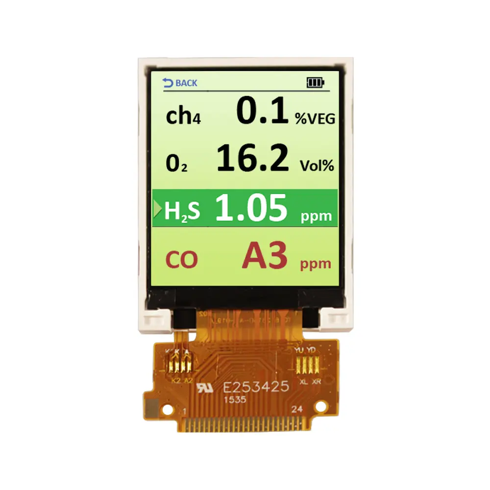 Display LCD TFT TFT NEWHAVEN DISPLAY INTERNATIONAL de 1.8plg, 128 x 160pixels, interfaz 8 bits paralelo | NHD-1.8-128160EF...