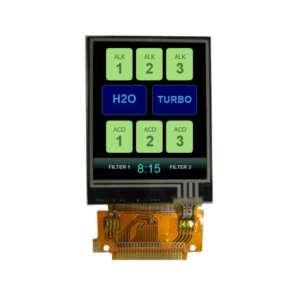 Display LCD TFT TFT táctil NEWHAVEN DISPLAY INTERNATIONAL de 1.8plg, 128 x 160pixels, interfaz 8 bits paralelo | NHD-1.8-...
