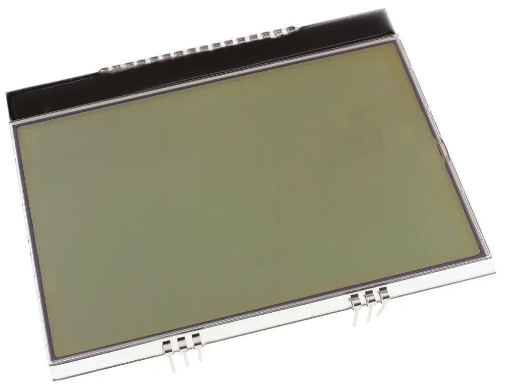 Display monocromo LCD gráfico Display Visions de 6 filas x 20, 26 caract., transflectivo, 160 x 104pixels, área 72 x | E...