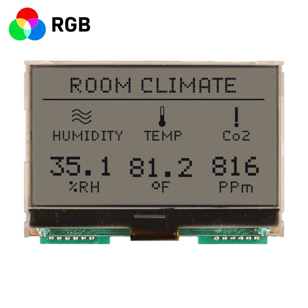 Display gráfico LCD gráfico NEWHAVEN DISPLAY INTERNATIONAL NHD-C12864A1Z, transflectivo, 128 x 64pixels | NHD-C12864A1Z-...