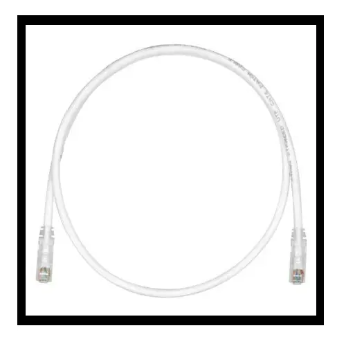 24 AWG Cat 6 UTP Copper 5M Patch Cord Off Marfil UTPSP5MY