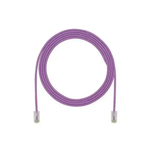 19 FT 28 AWG UTP Patch Cord Violet UTP28X19VL