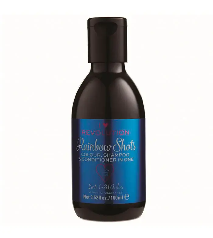 Compatible Universal I Heart Revolution - Champú con color Irisado Shots - Beach Babe Blue