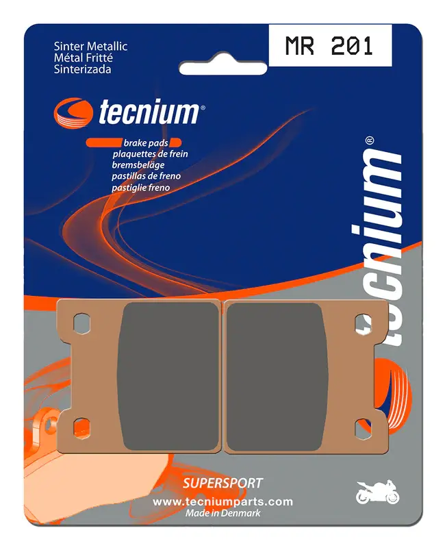 Pastillas de freno Tecnium MR201 Sinterizadas con Wi-Fi 6E