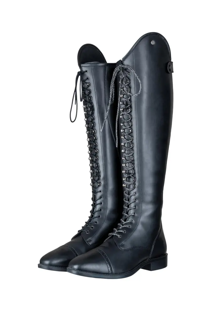 Portland Polo Botas de Equitación, Anchas Ébano 38 con Garantí del Fabricante