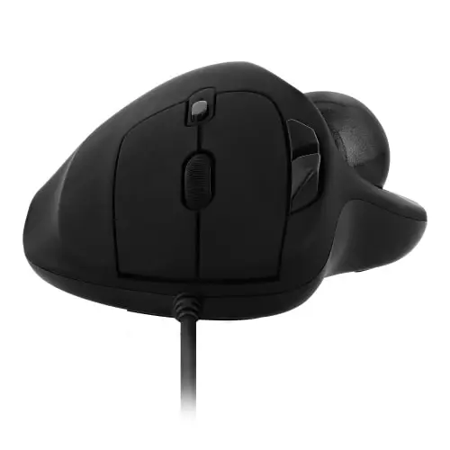 Souris ergonomique trackball filaire USB- + USB-C