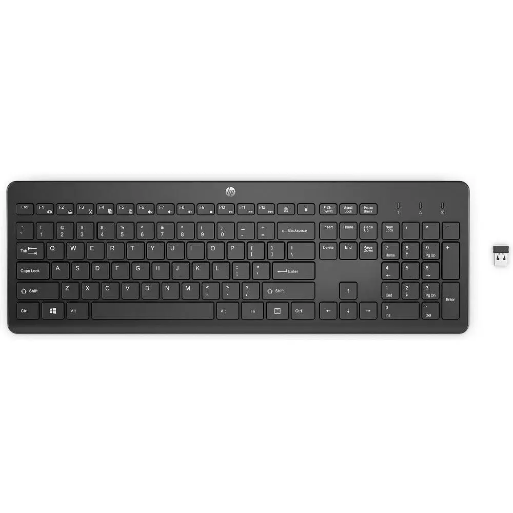 Teclado Inalámbrico 230 Negro 3L1E7Aa#Abm