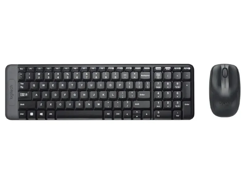 TECLADO Y MOUSE LOGITECH MK220 MEMBRANA INALAMBRICA