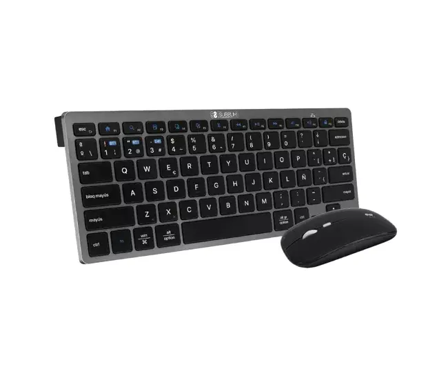 Teclado Subblim SUBKBC-OCO020 Gris (2 Unidades)