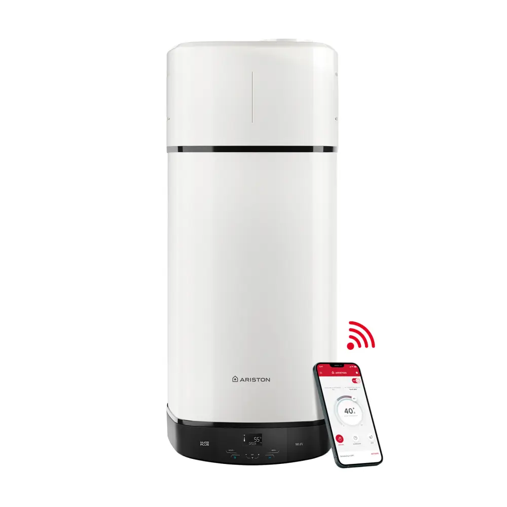 Aerotermia, Ariston, nuos plus s2 Wi-Fi 110 litros, clase energetica +