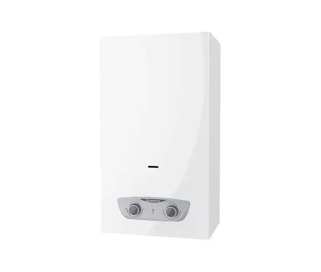 Calentador gas atmosférico instantaneo, Ariston, Ágil R X 11 litros/minuto, Gas Natural, Clase Energetica