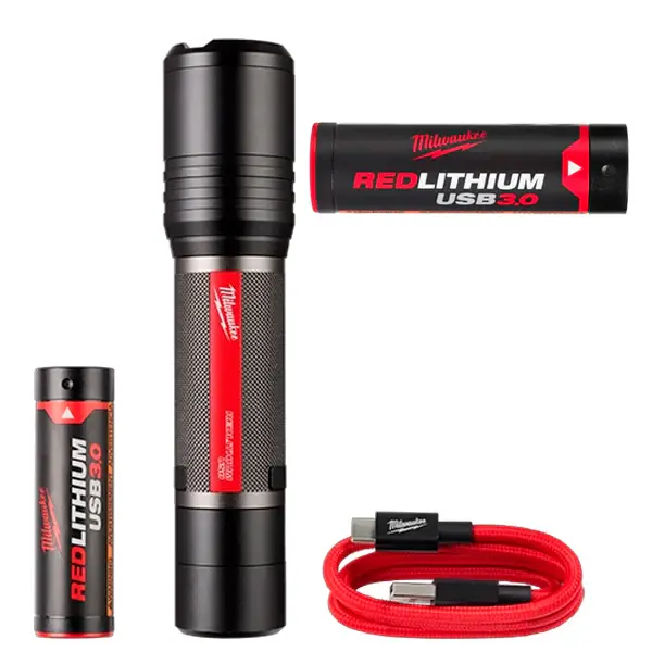 Linterna de enfoque deslizante REDLITHIUM™ USB de 2.000 L 2162-21