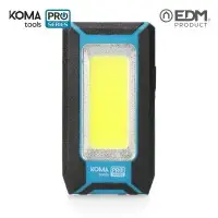 Linterna LED de Trabajo 8W 500lm Recargable USB con Power Bank, Gancho e Imán – KOMA TOOLS