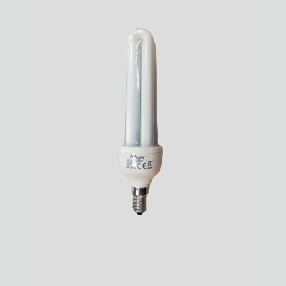 Lámpara Antirotura UV E14 20W | Zonas alimentarias