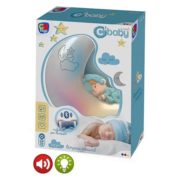 Lámpara quitamiedos Colorbaby con música y bluetooth