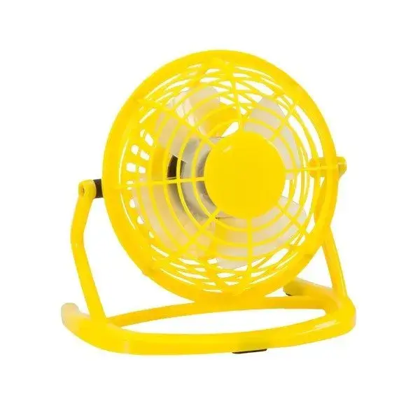 Mini Ventilador con USB para Ordenador 144389 - Color Amarillo