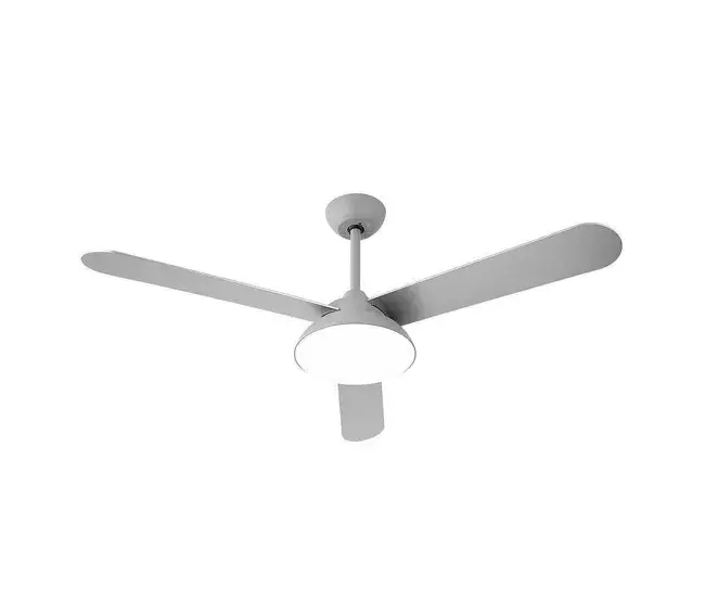 ventilador de techo metálico color gris serie umi 132cm