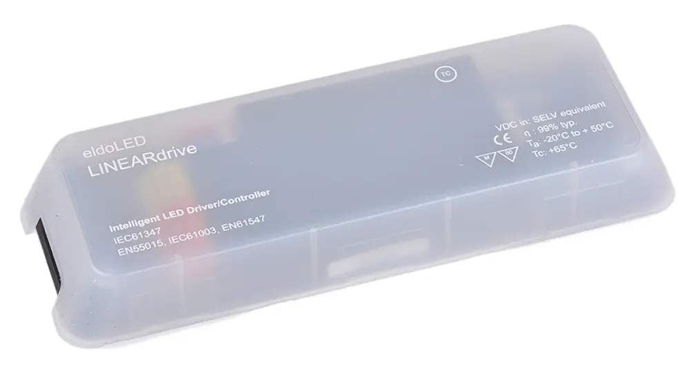 Driver LED tensión constante eldoLED LINEARdrive de 2 salidas, : 12 → 28 V dc, OUT: 12 → 24V, 8A, 200W, | LIN220D1