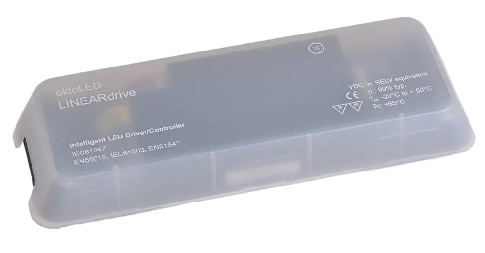 Driver LED tensión constante eldoLED LINEARdrive de 2 salidas, : 12 → 28 V dc, OUT: 12 → 24V, 8A, 200W, | LIN212D1