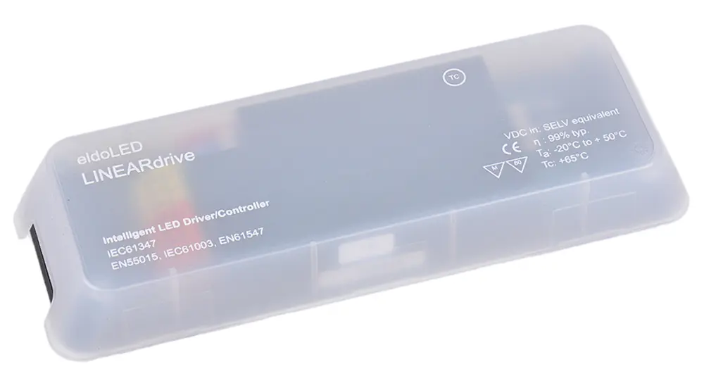 Driver LED tensión constante eldoLED LINEARdrive de 2 salidas, : 12 → 28 V dc, OUT: 12 → 24V, 8A, 200W, | LIN211D1-LN