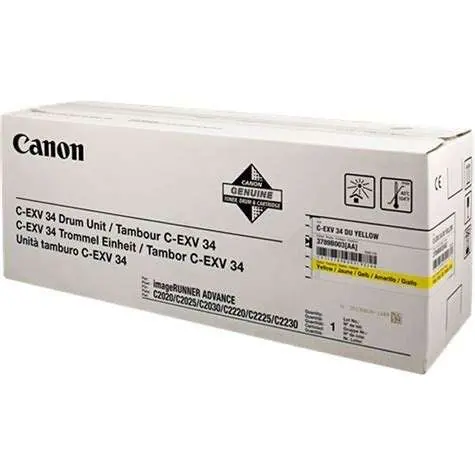 Canon CEXV34 Amarillo Tambor de Imagen De origen - 3789B003 (Drum)
