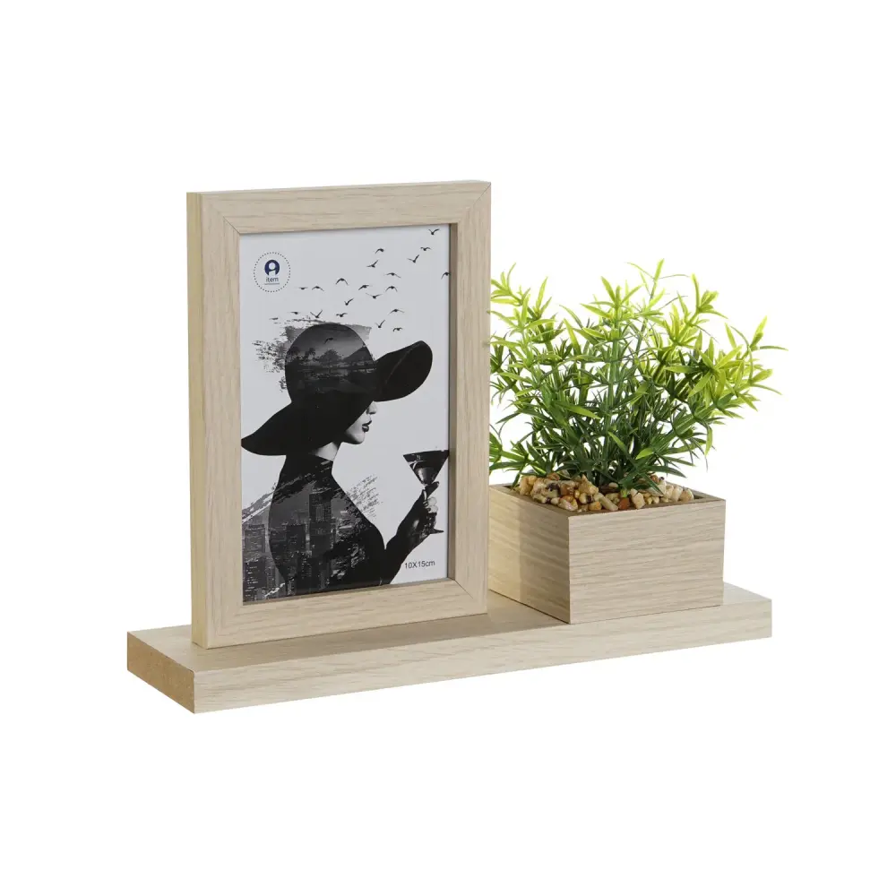 MARCO FOTO 10X15 MDF 25X7X19 PLANTA SIN PROCESAR