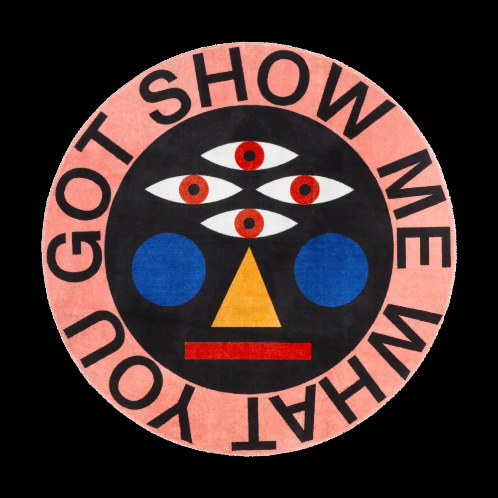Grado Profesional Tapis Show Me What You Got - Qeeboo