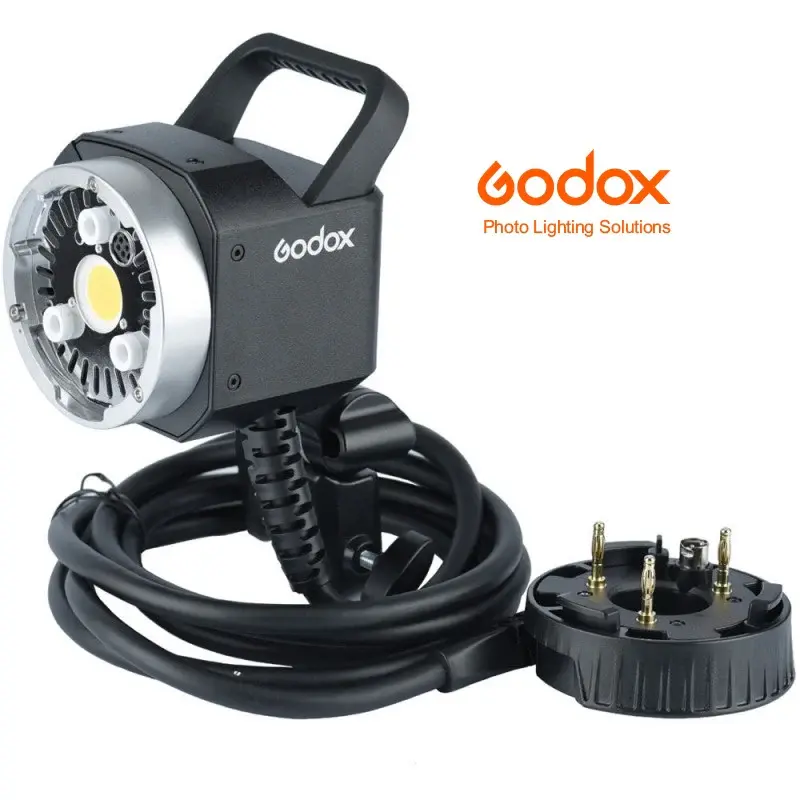Antorcha Godox H400P para flash AD400Pro y AD400ProII con Cabezal Giratorio e Inclinable