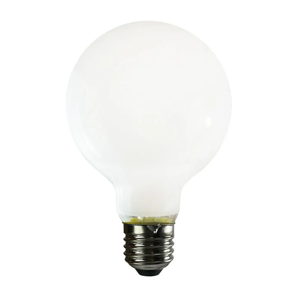 Foco LED G80 tipo E27 de 6W Luz Cálida (Opalino) con Cabezal Giratorio